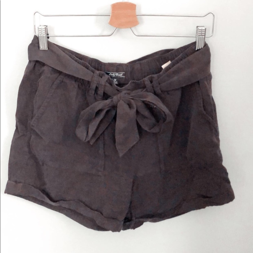 Lucky Brand tie loose shorts! Size medium